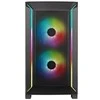„SilverStone FARA 312 Micro–ATX“ korpusas, grūdintas stiklas – juoda