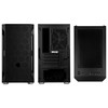 „SilverStone Fara H1M Micro–ATX“ korpusas – juoda