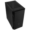 „SilverStone Fara H1M Micro–ATX“ korpusas – juoda