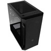 „SilverStone Fara H1M“, grūdintas stiklas – juoda