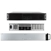 Serveris SilverStone RM23–502 Rackmount Serverio korpusas, ATX, USB 3.0 – 2U – juoda