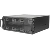 SilverStone RM4A 4U Rackmount, Rack, Server-case - juodas, 4 Hheneinheiten