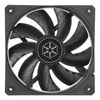 SilverStone Shark Force Fan, 120mm - juodas