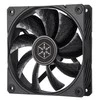 SilverStone Shark Force Fan, 120mm - juodas