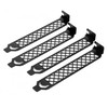 SilverStone SST-Aeroslots-2B – PCI slot covers, 4 pieces – juodas
