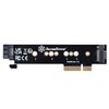 SilverStone Silverstone SST-ECM28 M.2/SATA Adapterkarte, PCIe 4.0, 1x M-Key, 1x SATA