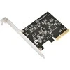 Kontroler SilverStone PCIe 3.0 x4 - 20-pin USB 3.2 Gen 2x2 (SST-ECU07)