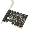 Kontroler SilverStone PCIe 3.0 x4 - 20-pin USB 3.2 Gen 2x2 (SST-ECU07)