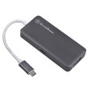 HUB USB SilverStone SST-EP14C - USB 3.1 Typ-C Gen1 auf HDMI, 3x USB 3.1 Gen 1 Type-A, 1x USB 3.1 Gen 1 Type-C (PD 2.0 charging)