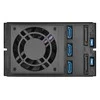 Obudowa SilverStone SilverStone SST-FS303-12G Išorinis 3.5-col. Aptvaras, 3 įlanka - Juodas