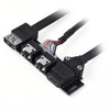 Kabelis USB SilverStone SST-G11313530-RT - USB Type C, USB3.1 Gen.2 Upgrade kit for SilverStone chassis