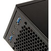 PC korpusas Silverstone Silent SST-ML05B Milo Slim HTPC Mini-ITX, juodas