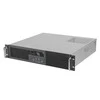 „SilverStone SST-RM23-502-MINI“ – montuojamas ant stovo, serverio korpusas, 2U, „Micro-ATX“ – juodas
