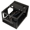 SilverStone SST-SG13B-C Sugo 13, Mini-ITX case, Mesh Front Panel, USB Type C - juodas