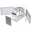 SilverStone SST-SG17W Micro-ATX Mini ITX case - baltas
