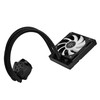 SilverStone VIDA 120 SLIM, pilnas vandens aušinimas, juodas - 120mm