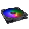 SilverStone VISTA Performance PWM korpuso ventiliatorius, ARGB - 140 mm, Juodas