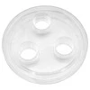 Singularity Computers Protium Triple Port Cap, Cover for Reservoir – Acrylic, transparent