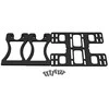 Singularity Computers Protium Vertical Mount for pumps and reservoirs – juodas