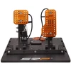 SRP GT-R 2P Sim Racing Pedal Set, pneumatic, 16-bit, 15-45 mm - juodas