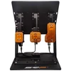 SRP GTI-R 3P Sim Racing Pedal Set, inverted, pneumatic - juodas