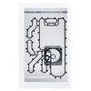 Stealkey Customs Lian Li O11D Mini Front MK2 D5 Distroplate - akrilinis - baltas