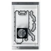 Stealkey Customs Lian Li O11D Mini Front MK2 D5 Distroplate - akrilinis - baltas