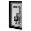 „Stealkey Customs Phanteks NV7 x Stealkey Distroplate“, RGB, Ø10, baltas