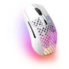 Belaidė žaidimų pelė SteelSeries Aerox 3 Snow, Baltos spalvos