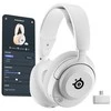 Baltos Steelseries ausinės su programėlės sąsaja