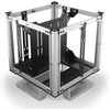 Streacom DB4 Fanless Cube-Gehäuse + Nano 120 Watt įkroviklis - sidabrinis