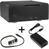 Streacom ST-FC8B Alpha Optical Fanless HTPC-Gehäuse + 120-Watt-įkroviklis