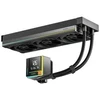 Sudokoo Energlo 360 AiO-Wasserkühlung, LCD-Ekranas, ARGB - 360mm, juodas