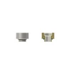 Thermal Grizzly DeltaMate Extender Fitting – MF10, matte nickel, pack of 6