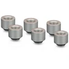 Thermal Grizzly DeltaMate Extender Fitting – MF14, matt nickel, pack of 6