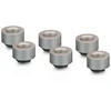 Thermal Grizzly DeltaMate Extender Fitting – MF10, matte nickel, pack of 6