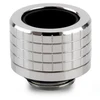 Thermal Grizzly DeltaMate Kompressions-Fitting, Messing – Gloss Nickel, HT14, 6er-Pack