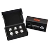 Thermal Grizzly DeltaMate Kompressions-Fitting, Messing – Gloss Nickel, HT14, 6er-Pack