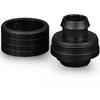 Thermal Grizzly DeltaMate Compression Fitting, Brass, G1/4″ Thread – Juodas, ST16, Pack of 6