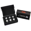 Thermal Grizzly DeltaMate Kompressions-Fitting, Messing – Gloss Nickel, ST16, 6er-Pack