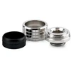 Thermal Grizzly DeltaMate Kompressions-Fitting, Messing – Gloss Nickel, HT16, 6er-Pack