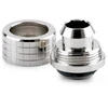 Thermal Grizzly DeltaMate Kompressions-Fitting, Messing – Gloss Nickel, ST16
