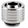 Thermal Grizzly DeltaMate Kompressions-Fitting, Messing – Gloss Nickel, ST16, 6er-Pack