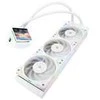 Thermalright Hyper Vision UB AiO Vanduo Cooling, ARGB, Intel and AMD – 360mm, baltos spalvos