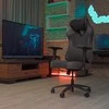 ThunderX3 EAZE Loft – žaidimų kėdė – juodos spalvos