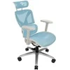 ThunderX3 XTC ergonominė ofiso kėdė – baltos spalvos/mėlynos spalvos
