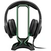 Trust GXT 265 Cintar Kopfhörerständer + GXT 255+ ONYX Professionelles Mikrofonas mit Arm