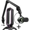 Trust GXT 265 Cintar Kopfhörerständer + GXT 255+ ONYX Professionelles Mikrofonas mit Arm