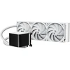 TRYX PANORAMA 360 ARGB All-in-One Liquid Cooler, 3D-AMOLED-Ekranas – 360mm, baltos spalvos