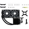 TRYX PANORAMA 280 All-in-One Liquid Cooling, 3D-AMOLED Ekranas – 240mm, juodos spalvos
